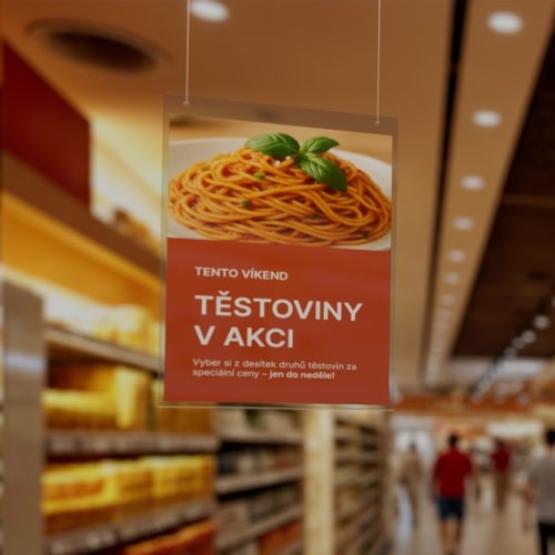 Vrecko PVC-K33 - závesné s otvormi