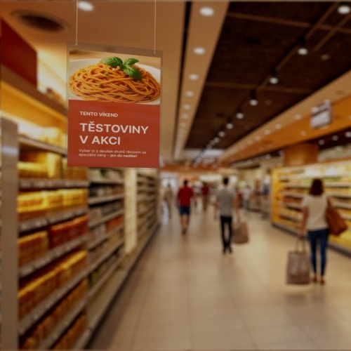 Plastové vrecko s kovovými očkami PVC-K32