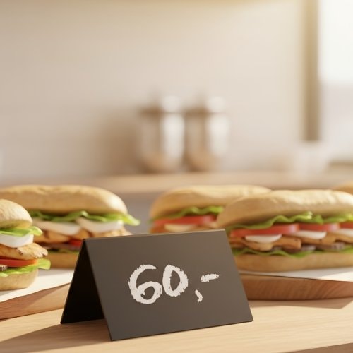 Čierne stojančeky HIPS