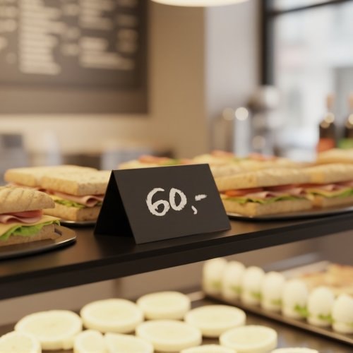 Čierne stojančeky HIPS